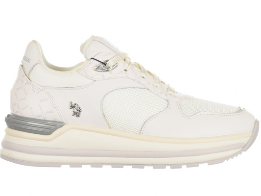 U.S. Polo Assn. ΠΑΠΟΥΤΣΙΑ  OPHRA005 PRINT-WHI
