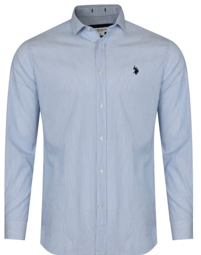 US POLO ASSN. - ΑΝΔΡΙΚΟ ΠΟΥΚΑΜΙΣΟ SCOT 104 67851 53643 703 ριγέ πουκάμισο