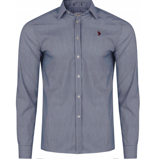 US POLO ASSN. - ΑΝΔΡΙΚΟ ΠΟΥΚΑΜΙΣΟ CALE 104 67761 53183 770 ριγέ πουκάμισο