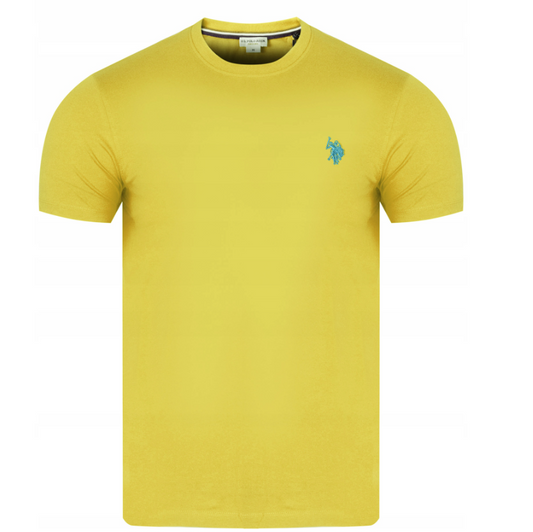 US POLO ASSN. - ΑΝΔΡΙΚΟ ΜΠΛΟΥΖΑΚΙ - MICK 154 67359 49351 314 Μπλούζα ΚΙΤΡΙΝΗ