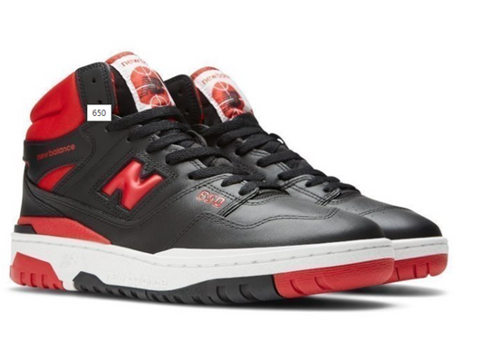 New Balance Δερμάτινα αθλητικά παπούτσια BB650RBR