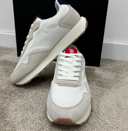 U.S. Polo Assn. ΠΑΠΟΥΤΣΙΑ ALEXIS004-WHI