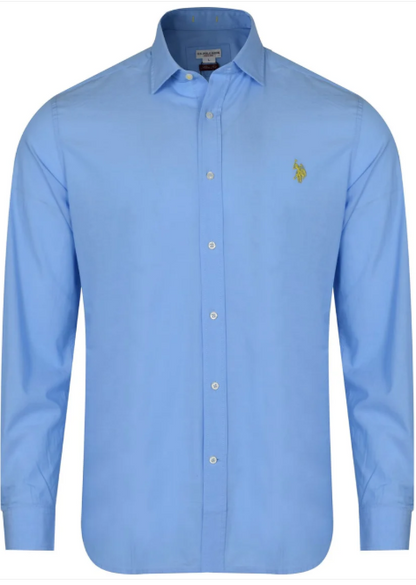 US POLO ASSN. Πουκάμισο Ανοιχτό μπλε