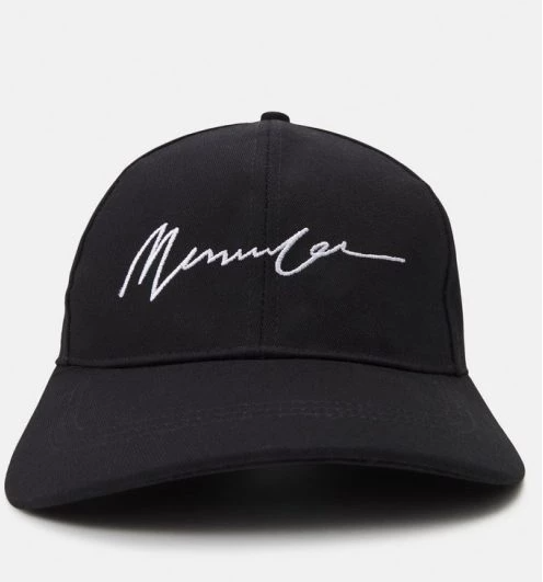 Mennace EMBROIDERED LOGO UNISEX – Cap – Black