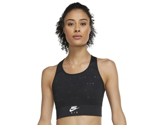 Αθλητικό σουτιέν NIKE μαύρο - Support sports bra black