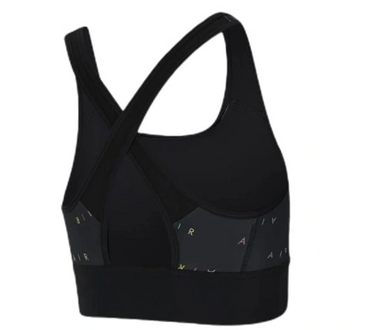 Αθλητικό σουτιέν NIKE μαύρο - Support sports bra black