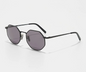 Ace & Tate Round Sunglasses Black - Unisex Size 45