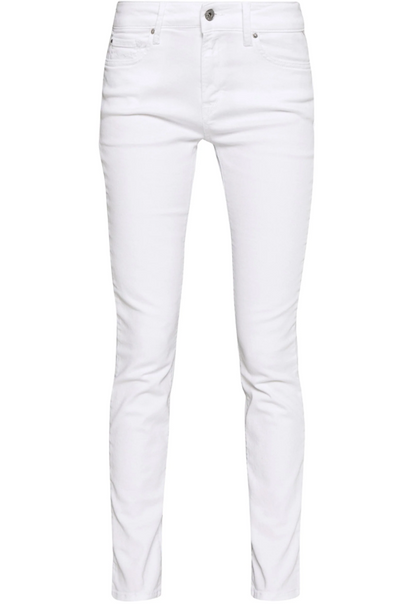 Replay Skinny Fit Jeans White Denim - Women