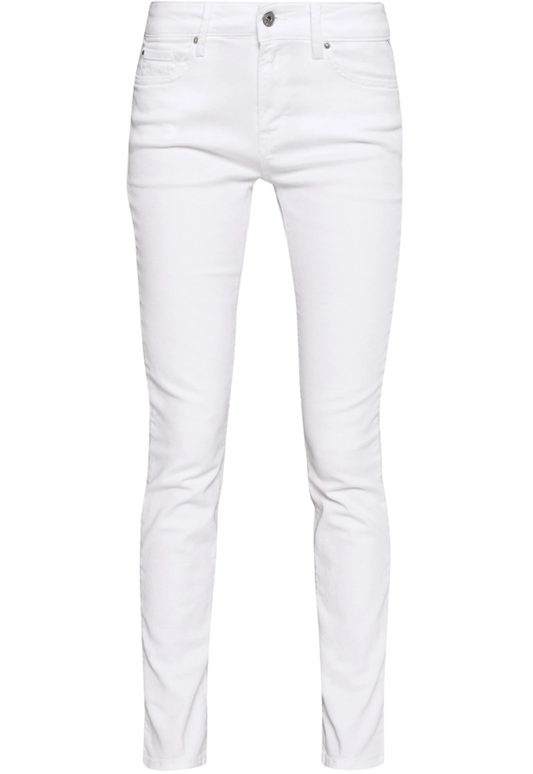 Replay Skinny Fit Jeans White Denim - Women