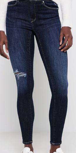 ONLY Skinny Fit Jeans Dark Blue - Women
