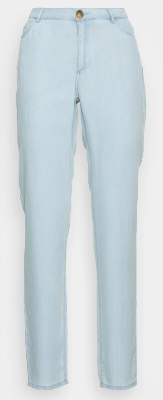 ONLY Trousers Light-Blue Denim - Women