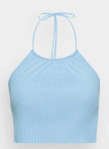 Glamorous Top Blue - Women