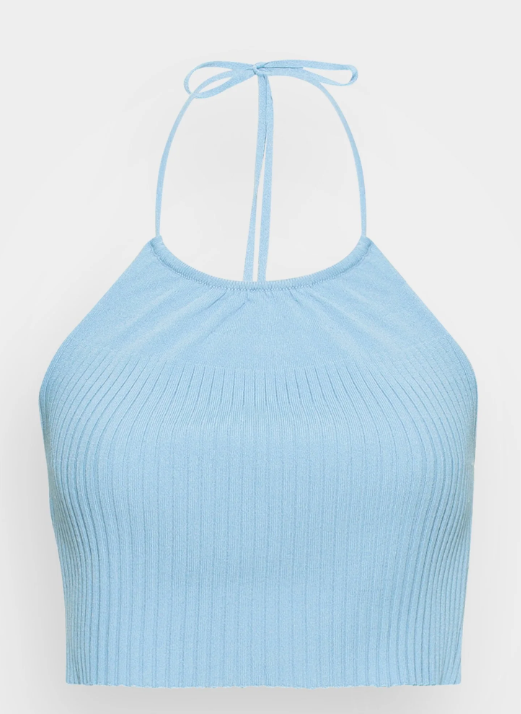 Glamorous Top Blue - Women