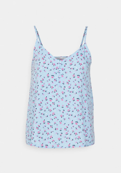 ONLY Petite Sleeveless Shirt / Blouse Light Blue - Women