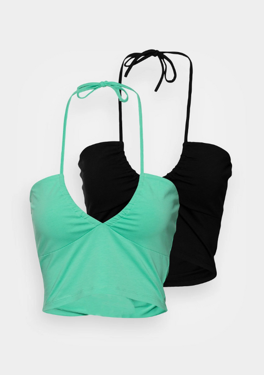 Monki Top Multi-Coloured - Women