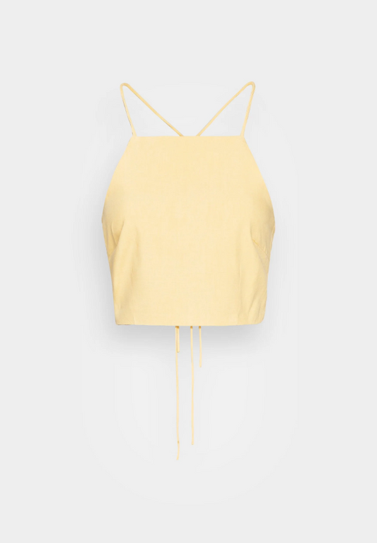 Glamorous Top Beige - Women