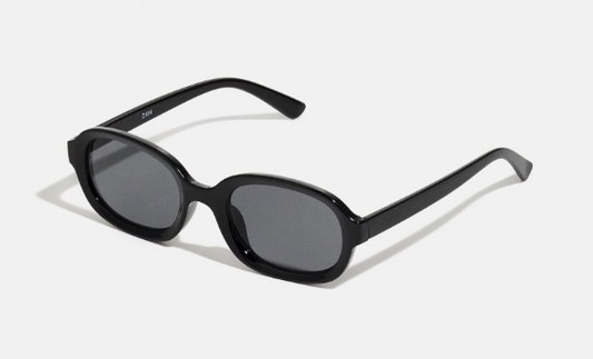 Zign Oval Sunglasses Black - Men
