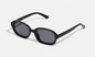 Zign Oval Sunglasses Black - Men
