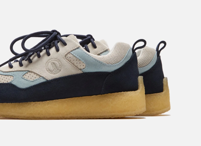 Clarks Lockhill Ronnie Fieg 8th Street Dark Blue Sky Blue
