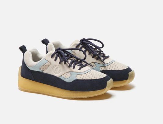 Clarks Lockhill Ronnie Fieg 8th Street Dark Blue Sky Blue