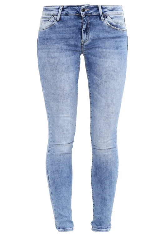 MAVI Women's Adriana Skinny Stretch Jeans Light Indigo Glam Blue 22737