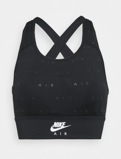 Αθλητικό σουτιέν NIKE μαύρο - Support sports bra black