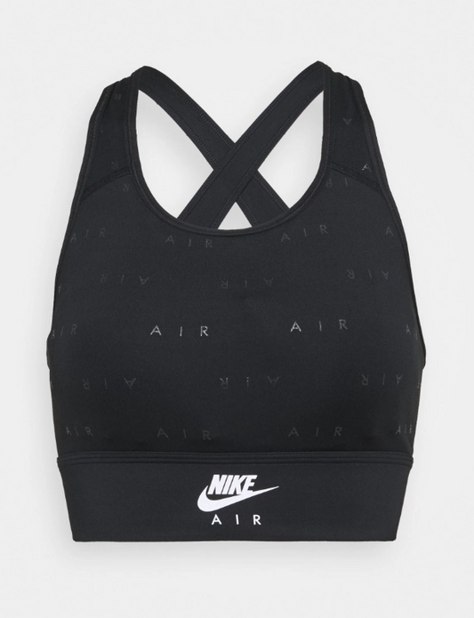Αθλητικό σουτιέν NIKE μαύρο - Support sports bra black